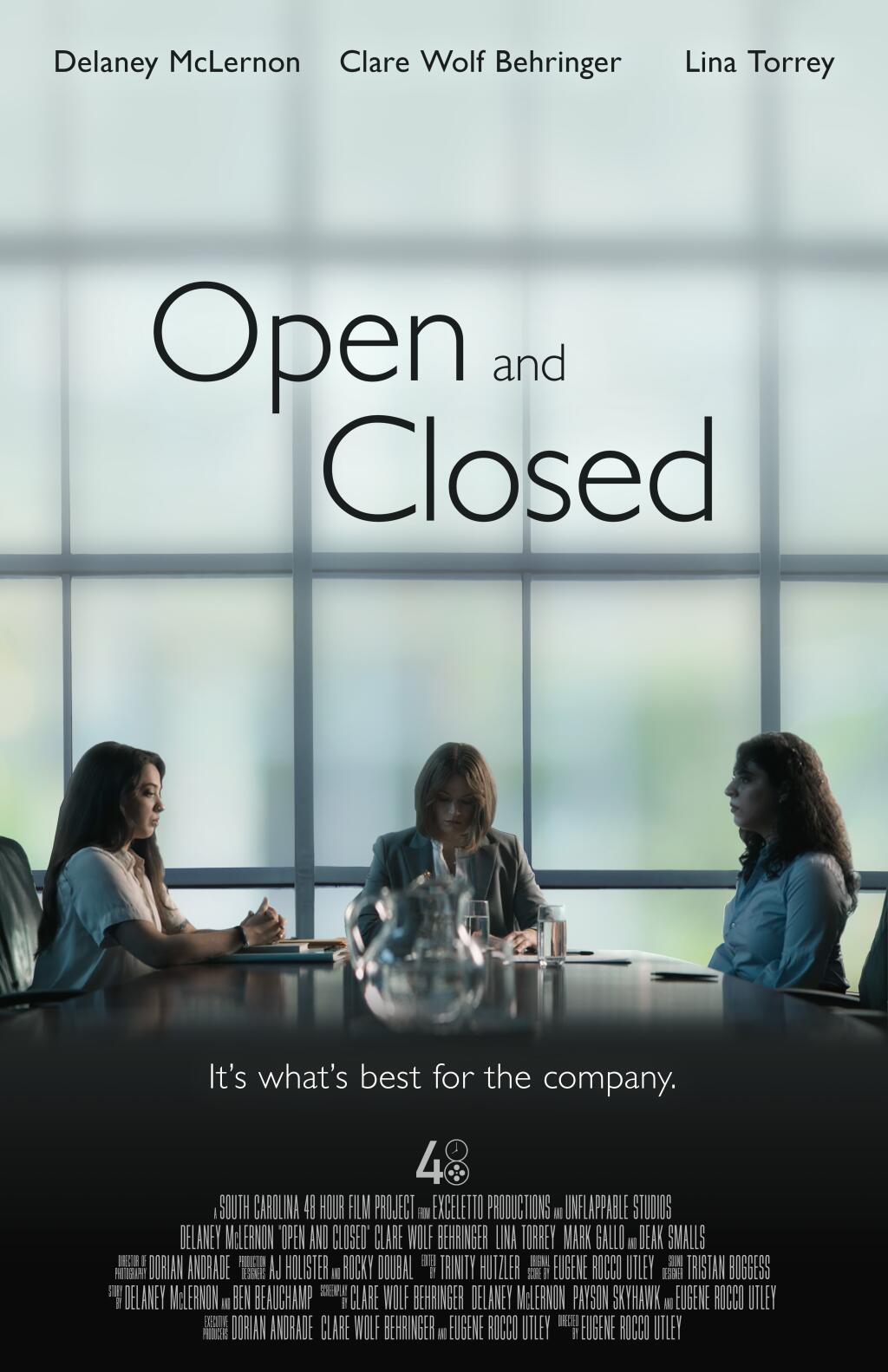 Filmposter for Open and Closed